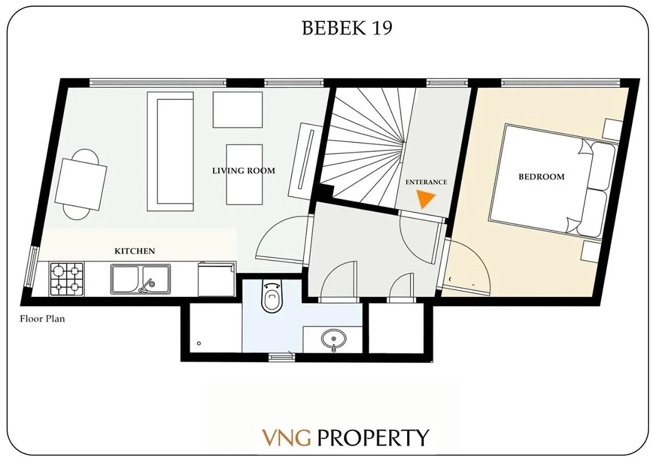 Bright Modern New 1Bed1Bath Hidden Gem Bebek! #78 Apartamento Istambul